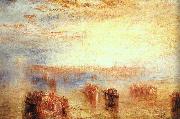 Joseph Mallord William Turner Approach to Venice oil painting artist